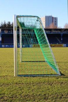 Jugendfußballtor 5,00 x 2,00m, EN748, Typ 3, mobil mit Players-Protect vollverschweißt, transportabel, Tortiefe 1,50m I Toba-Sport.Shop.de